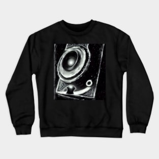 Alien Arcane Aesthic AiArt Void Aperture Crewneck Sweatshirt